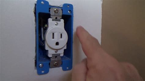 electrical outlet loose in box|how to secure loose outlet.